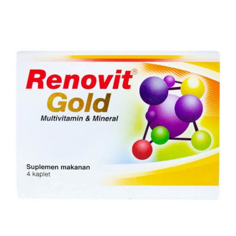 Renovit Gold strip isi 4