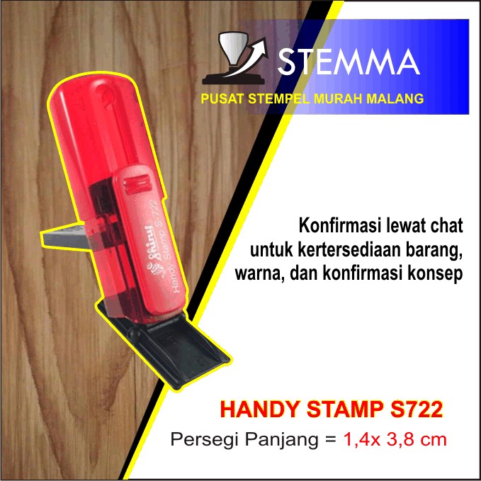 

STEMPEL HANDY S722 STEMPEL NAMA