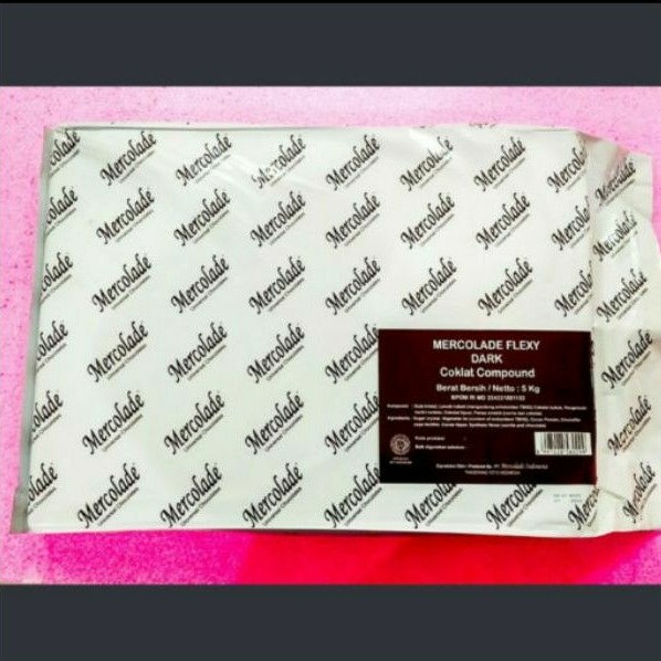 

Mercolade Flexy Dark Chocolate Compound repck 1 kilo