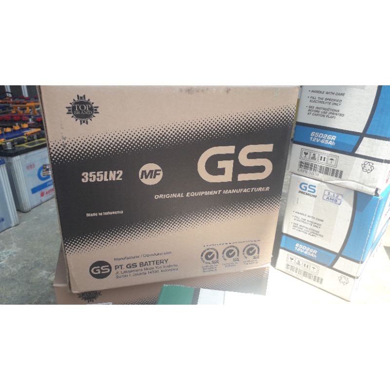 aki mobil innova reborn bensin gs mf 355ln2 original astra packing kayu