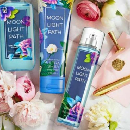 ✱ Bath & Body Works BBW MOON LIGHT MOONLIGHT PATH SERIES BODY CREAM WASH LOTION MIST HANDCREAM WALLF