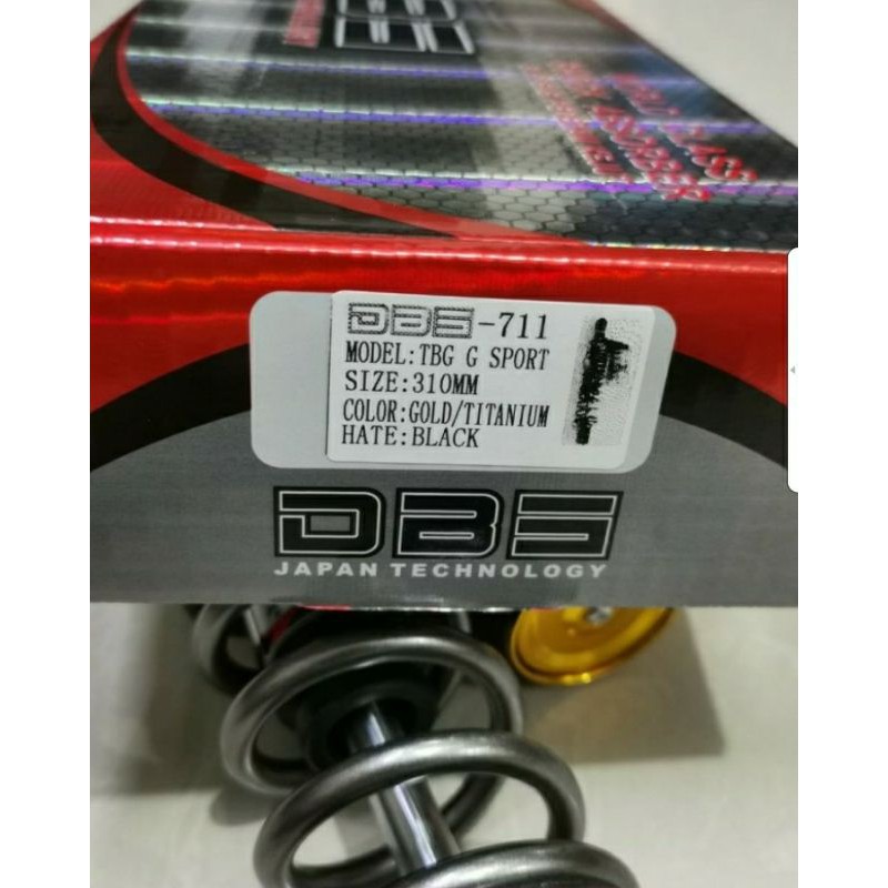 SHOCK SOK TABUNG DBS G-SPORT MIO VARIO BEAT SCOOPY FINO GENIO FREEGO
