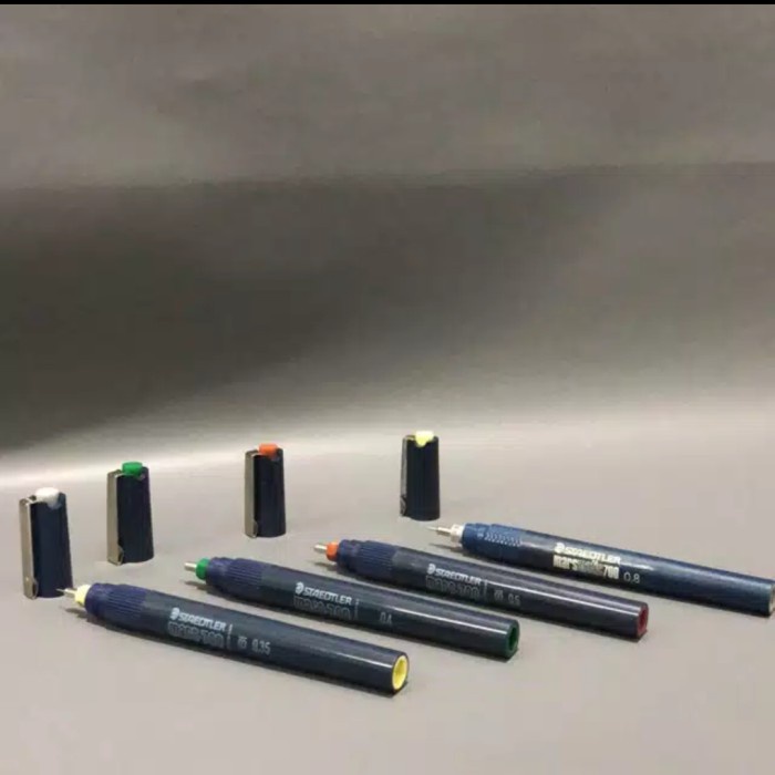 

Pulpen - Rotring Isograph Steadler 0.35, 0.4, 0.5, 0.8