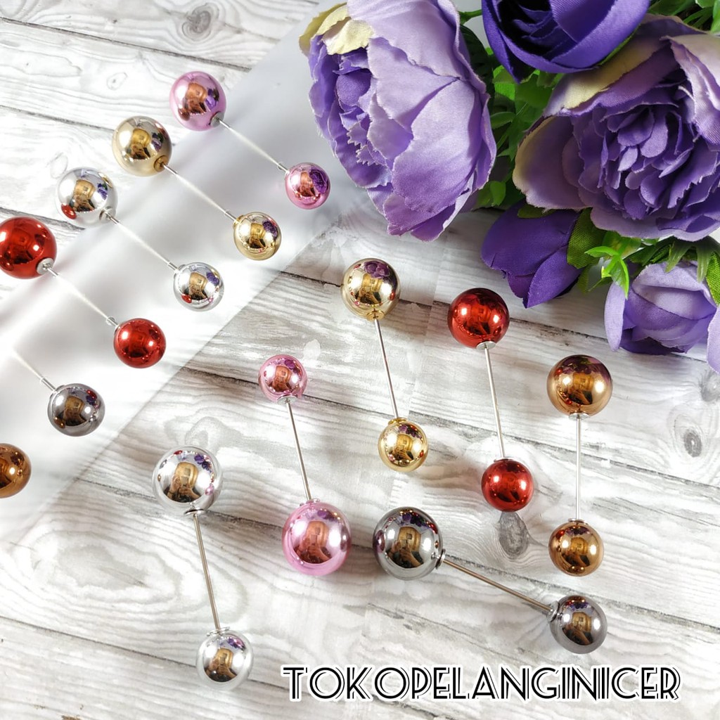 TUSPIN PEARL / TUSPIN MUTIARA WARNA  /PENTUL KEKINIAN / BROS TOKOPELANGINICER