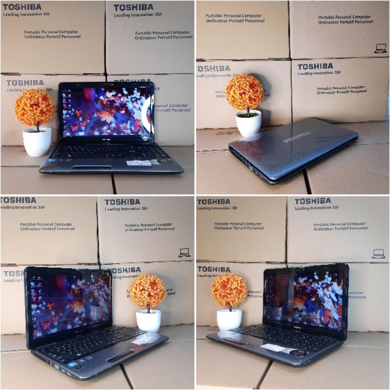 READY LAPTOP TOSHIBA L755 CORE I5 2450M RAM 4GB COCOK UNTUK ZOOM SIAP PAKAI TERMURAH BERGARANSI