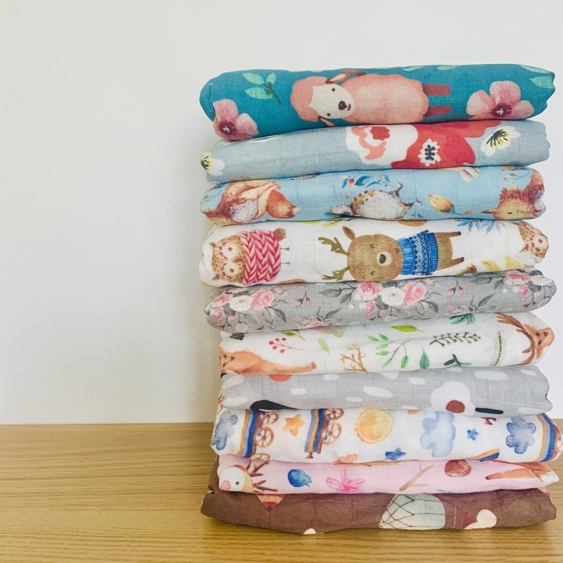 Muslin swaddle premium design limited edition