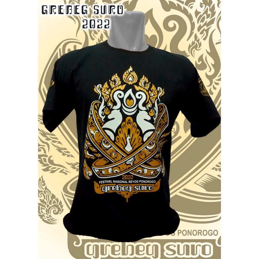 Jual KAOS GREBEG SURO 2022 / KAOS SURO 2022 / KAOS SURO PONOROGO 2022