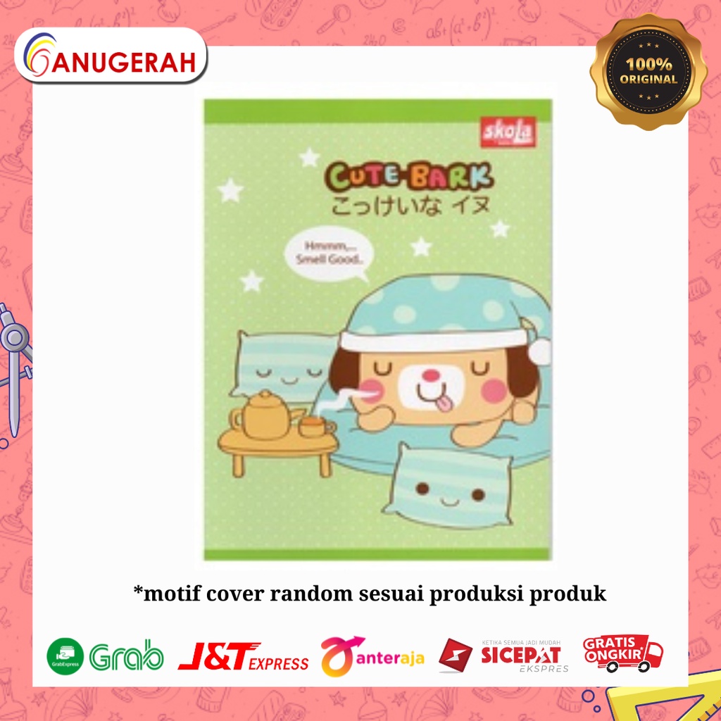 

BUKU TULIS SKOLA BY SIDU 38 LEMBAR (PACK/ ISI 10 PCS)