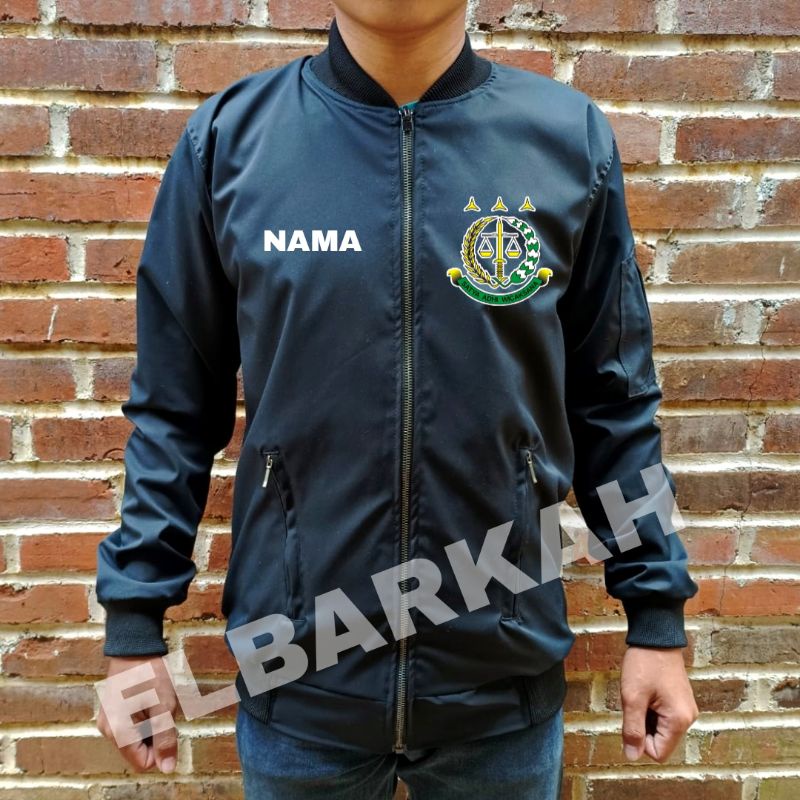 JAKET BOMBER LOGO KEJAKSAAN RI JAKET BOMBER BISA CUSTOM LOGO SENDIRI jaket bomber waterfroop jaket bomber terbaru