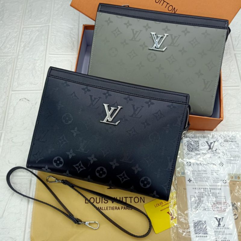 CLUTCH LV Monogram Premium/Tas Tangan Unisex