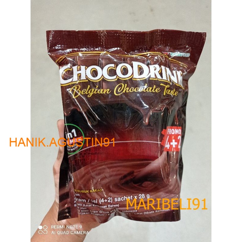 

Chocodrink Bag 140 gr maribeli91