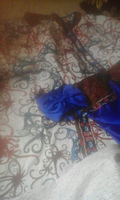 Batik Couple Srg 421 Gamis Velvet