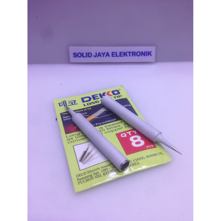 MATA SOLDER DEKO DQ77-N DQ77N SOLDERING TIP DQ 77 N UJUNG PAKU SOLDER TEMBAK DEKO ASLI