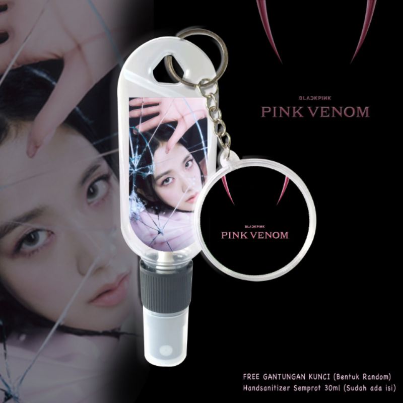 HAND SANITIZER BLACK PINK VENOM/FREE GANCI+ISI HS 30ML