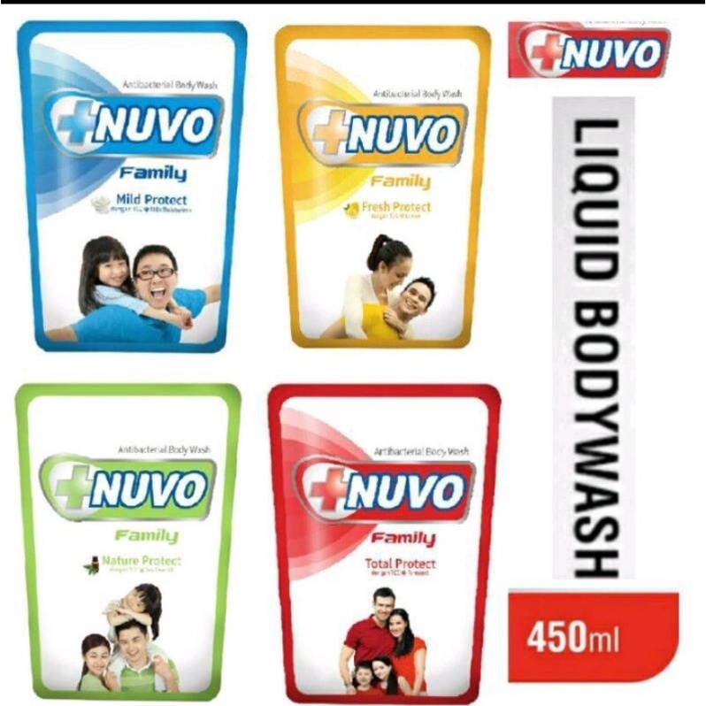 Nuvo family sabun cair 400ml