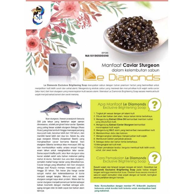 Le diamonds brightening soap