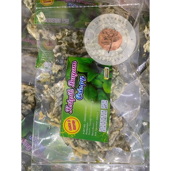 (MIN BELI 3) Keripik Bayam Oleh-oleh Malang MURAH