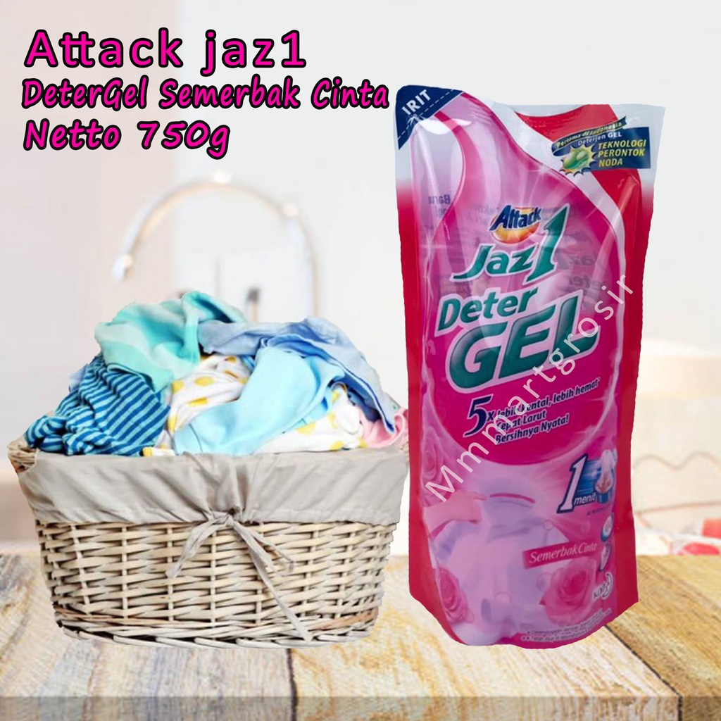 Attack / Jaz 1 / Deter gel / Semerbak cinta /  750 G