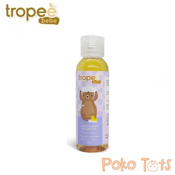 Tropee Bebe Candlenut Shampoo 100ml Shampo Kemiri Bayi &amp; Anak WHS