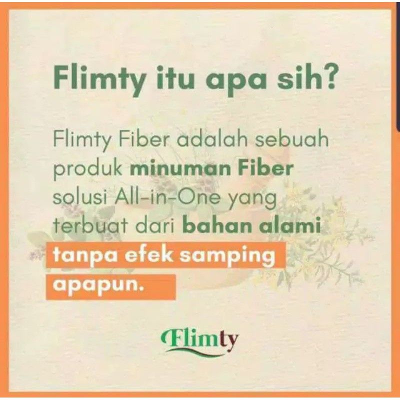 Flimty Fiber 1 Box Detox Antidioksidan Rasa Blackcurrant Original 16 Sachet