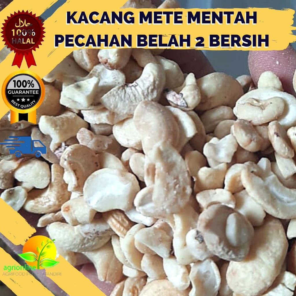 

KACANG METE MEDE MENTE PECAHAN PATAHAN BESAR CAMPUR 1 KG