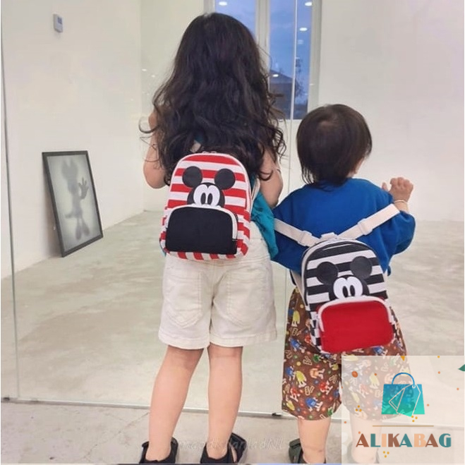 ALIKA BAG - Tas Ransel Anak Unisex Karakter Cartoon lucu Untuk Tk /Paud