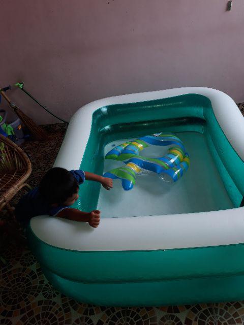 Kolam Renang Anak Bestway Kotak Polos Besar JUMBO Family