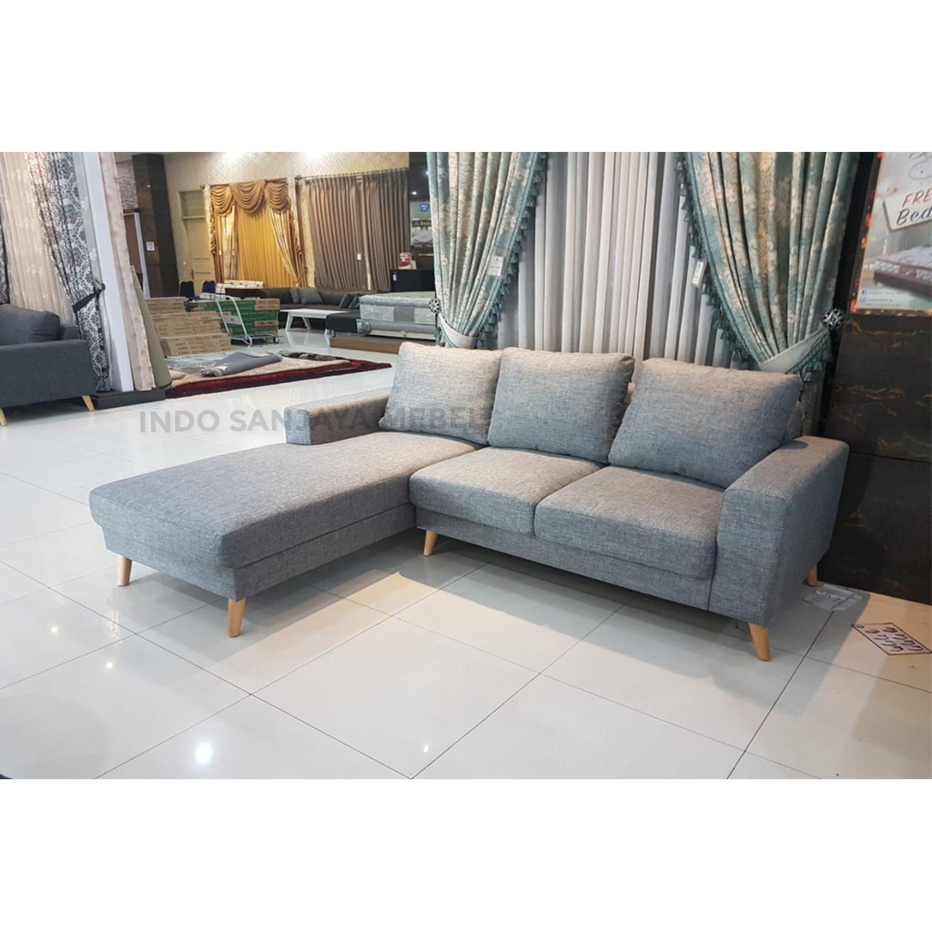 Sofa L Shape Sofa Ruang Tamu Sofa Minimalis Sofa Murah Sofa Ruang Keluarga - Sofa L Shape Felicia