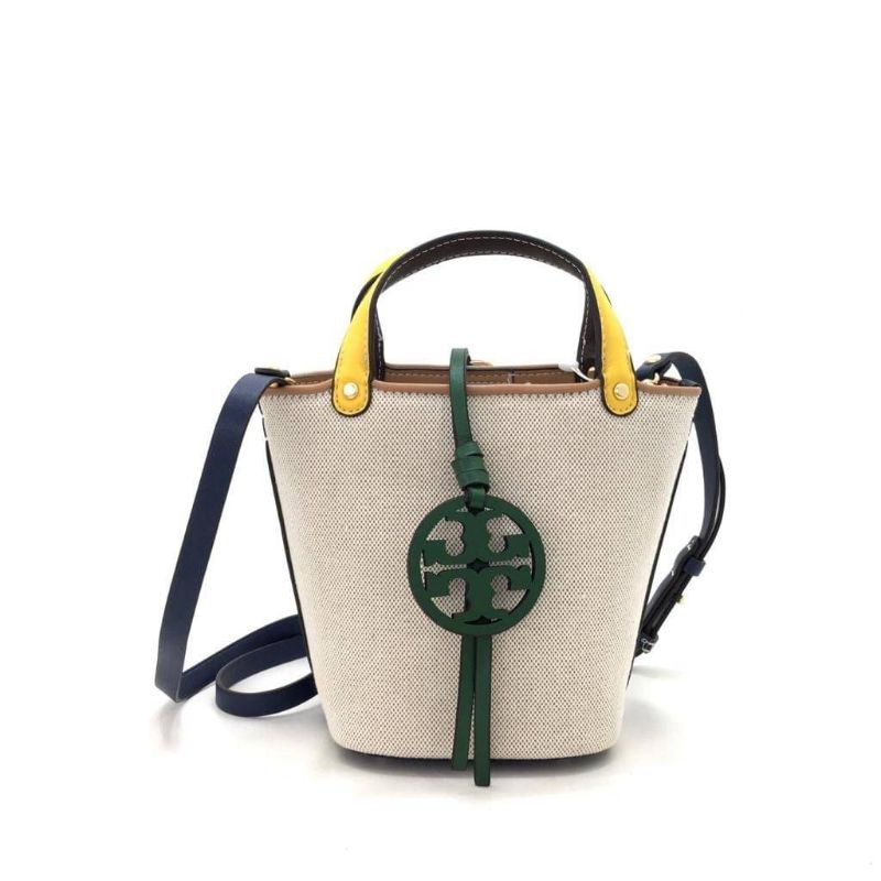 Sling Bag wanita Tory Burch Miller Canvas Bucket