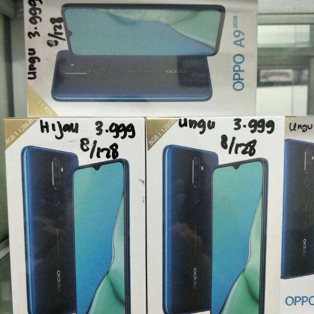Oppo A9 2020 ram 8 internal 128.