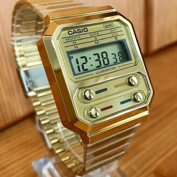 CASIO A100WEG-9A A 100WEG 9A A-100WEG ORIGINAL GARANSI RESMI