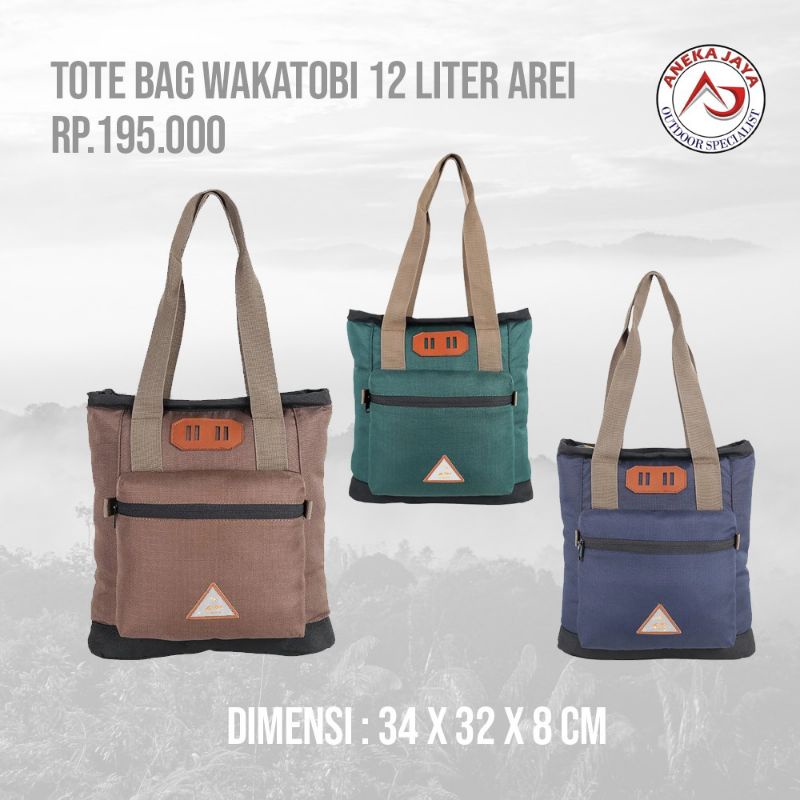 TAS Jinjing Tote Bag AREI Wakatobi 12L