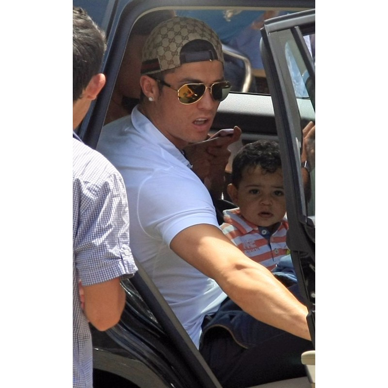 TERLARIS Topi Gucci Canvas GG Original Web Coklat Tua PHC001