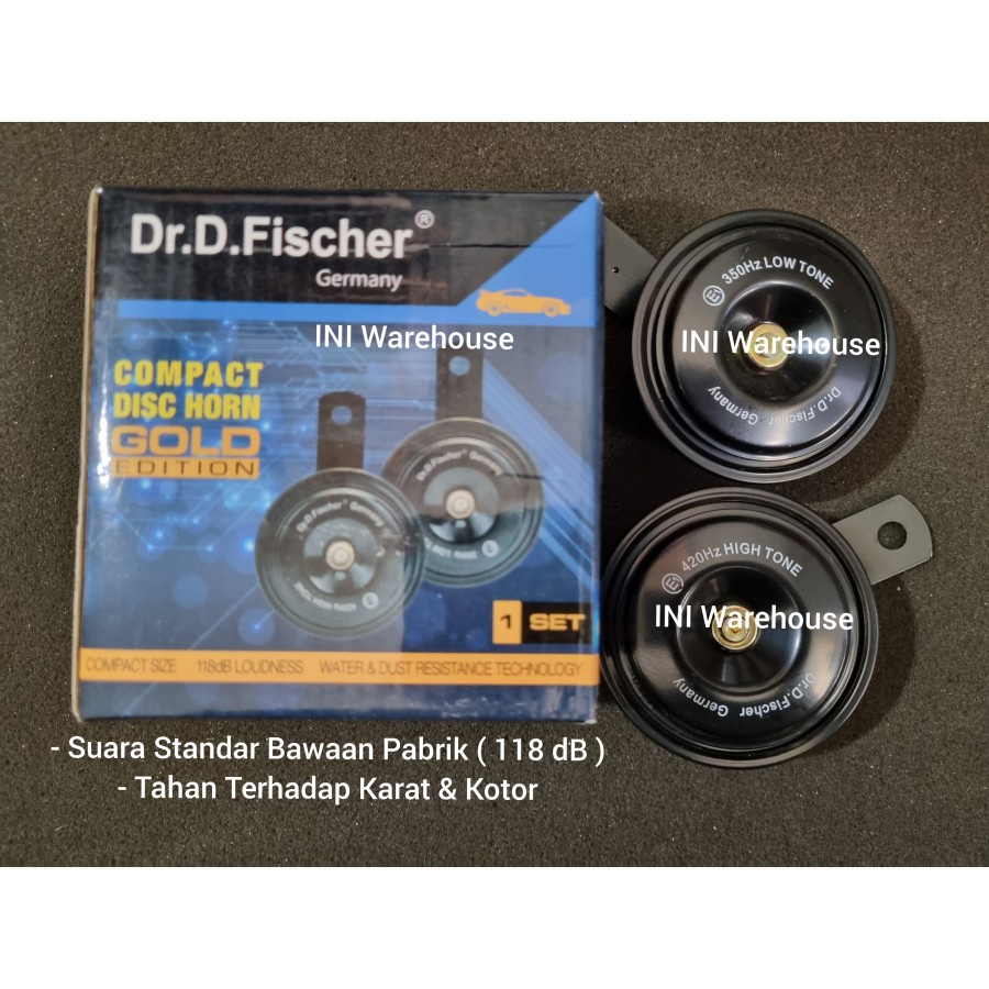 Dr.D.Fischer - Dr D Fischer Klakson Compact Disc Biasa OEM Standar