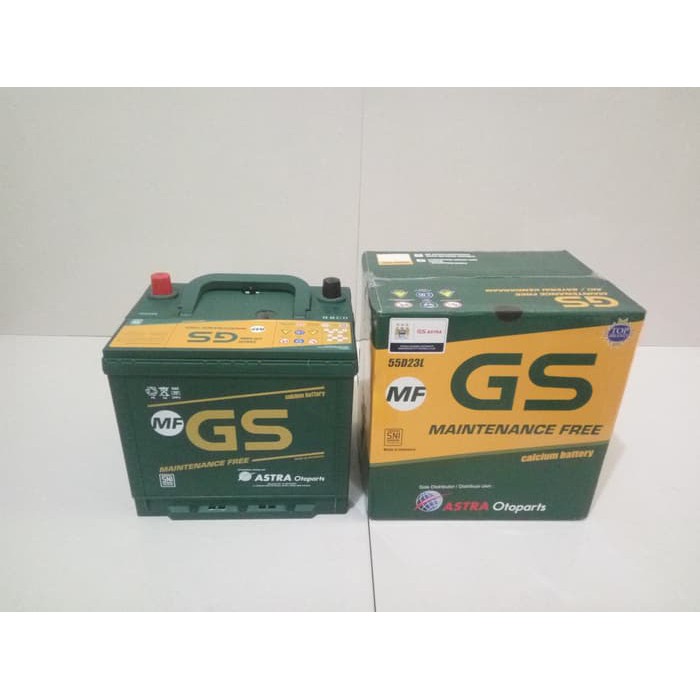 Jual AKI MOBIL TOYOTA CAMRY GS ASTRA 55D23L 12V/60AH | Shopee Indonesia