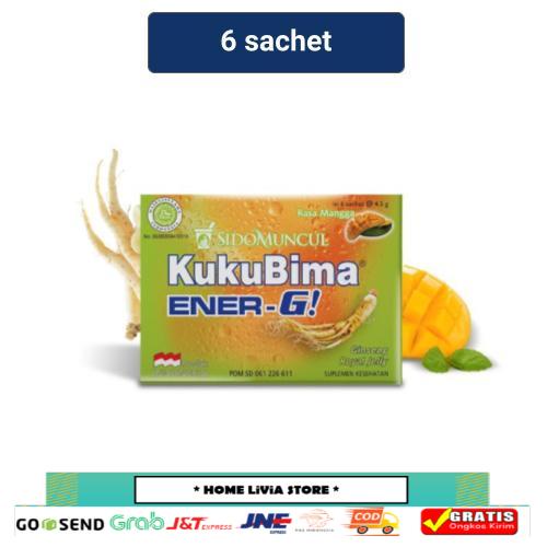 

Kuku Bima Ener-G Minuman Berenergi Penambah Stamina Powder Mangga 6's