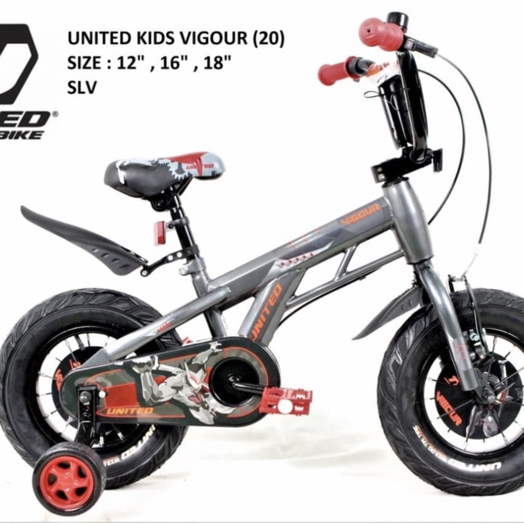 Sepeda Anak BMX United Vigour 12 Ban Jumbo