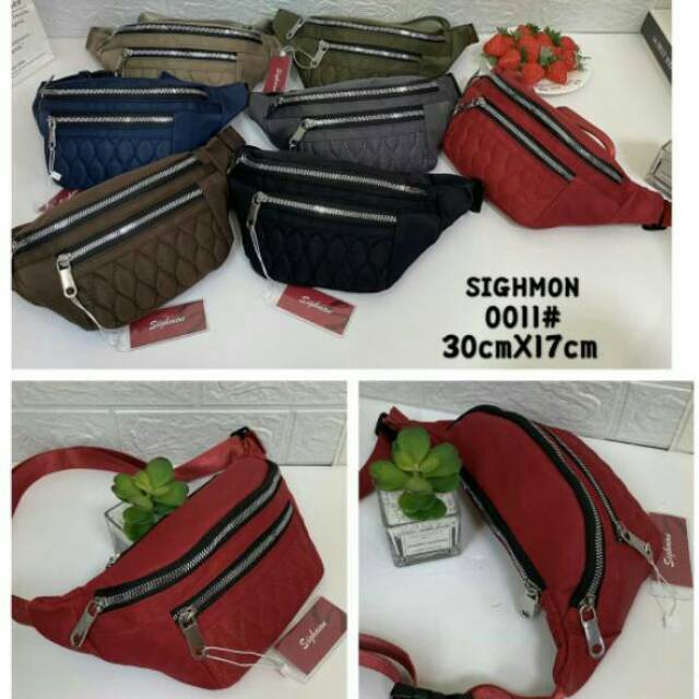 Tas Pinggang Import / Tas Pinggang Sighmon / Waist Bag Sighmon / Waist Bag Import PBS0011#