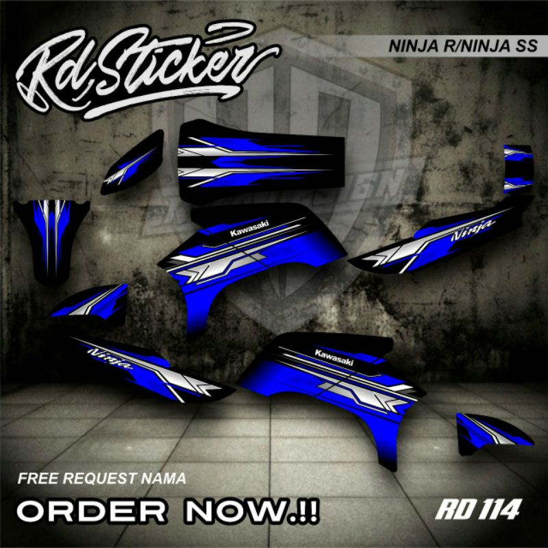 decal sticker ninja r/ninja ss