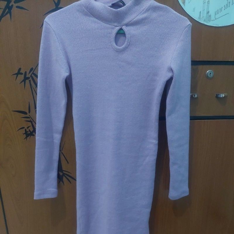 Dress Rajut Lilac Preloved