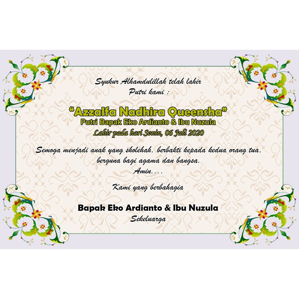 

Kartu Syukuran Desain Abstrak