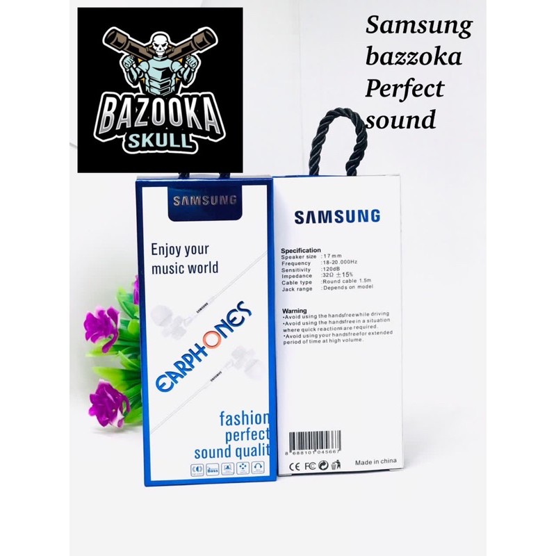 PROMO OKE HANDSFREE SAMSUNG BAZZOKA STRONG BASS PREMIUM IMPORT PACK