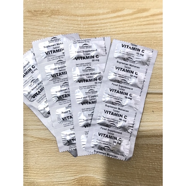 Vitamin C strip Kimia Farma 50 mg