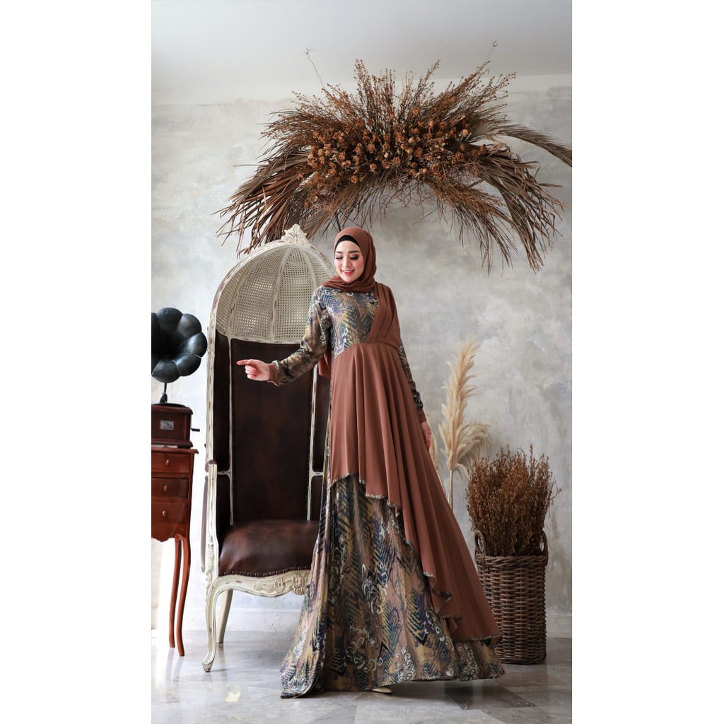 Gamis Azka 1/Dress pesta/ Muslim/By Glamz/