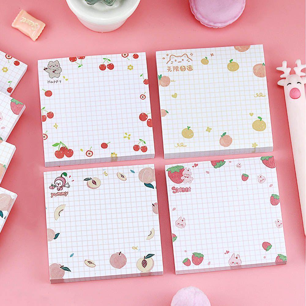 TOP Memo Pad Mini Kertas Pesan Scrapbooking Perlengkapan Kantor &amp; Sekolah Alas Tulisan Memo Notepad