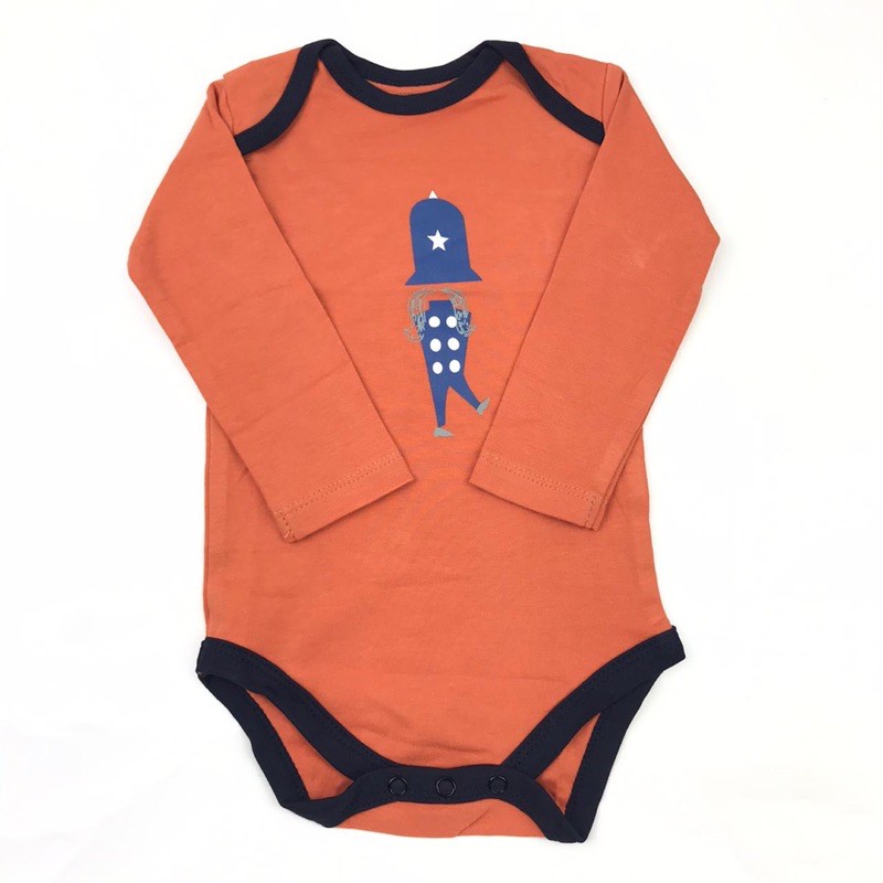 BABY K2 - BODYSUIT LONGSLEEVE PREMIUM ISI 5 PCS MOTIF QUEEN’S GUARD KODE 00017