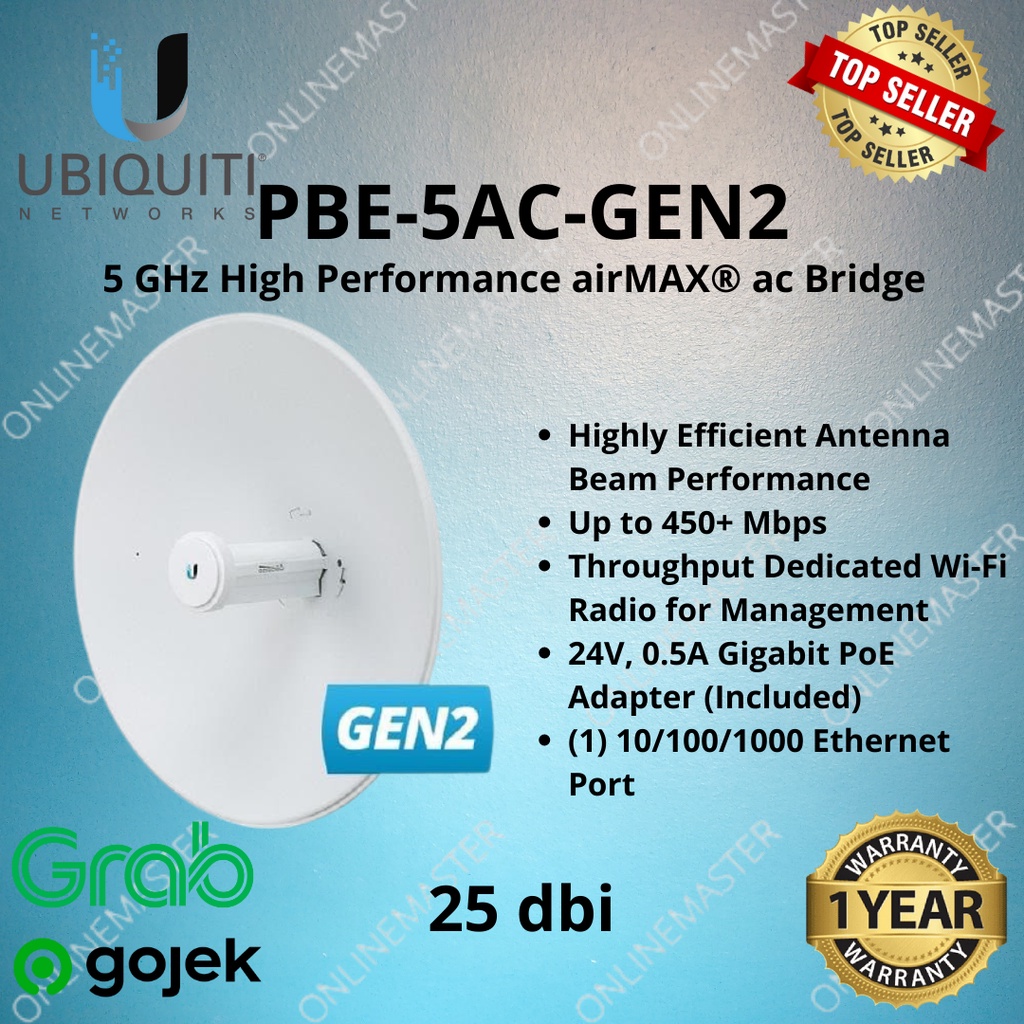 Ubiquity Powerbeam 5AC Gen2 PBE-5AC-GEN2