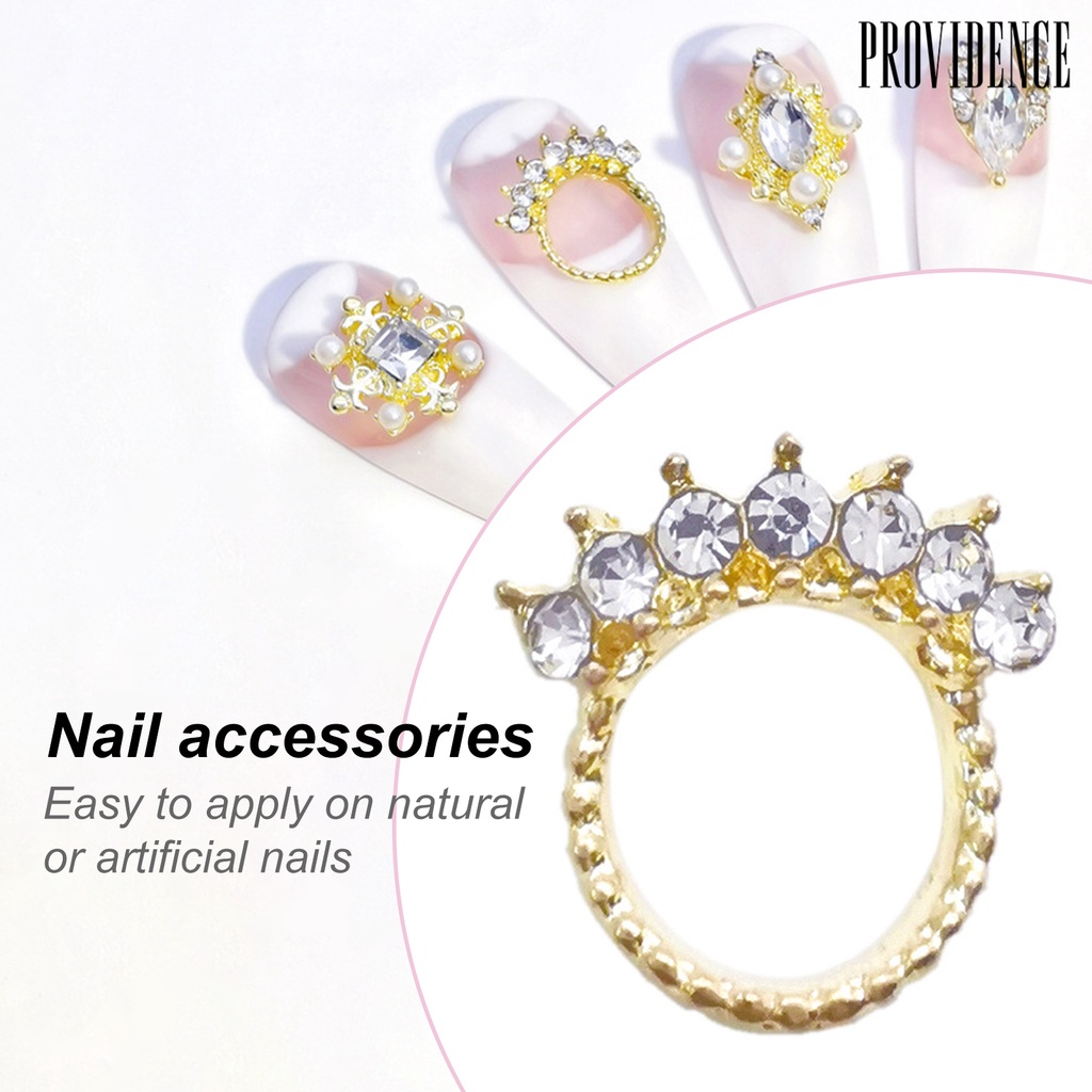 Providence 10Pcs/Bag Nail Rhinestones Creative DIY Design Accessories 3D Nail Art Decorations for Nail Design