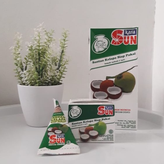 Sun Kara Santan Kelapa 65ml/200ml/Bubuk 20 gr