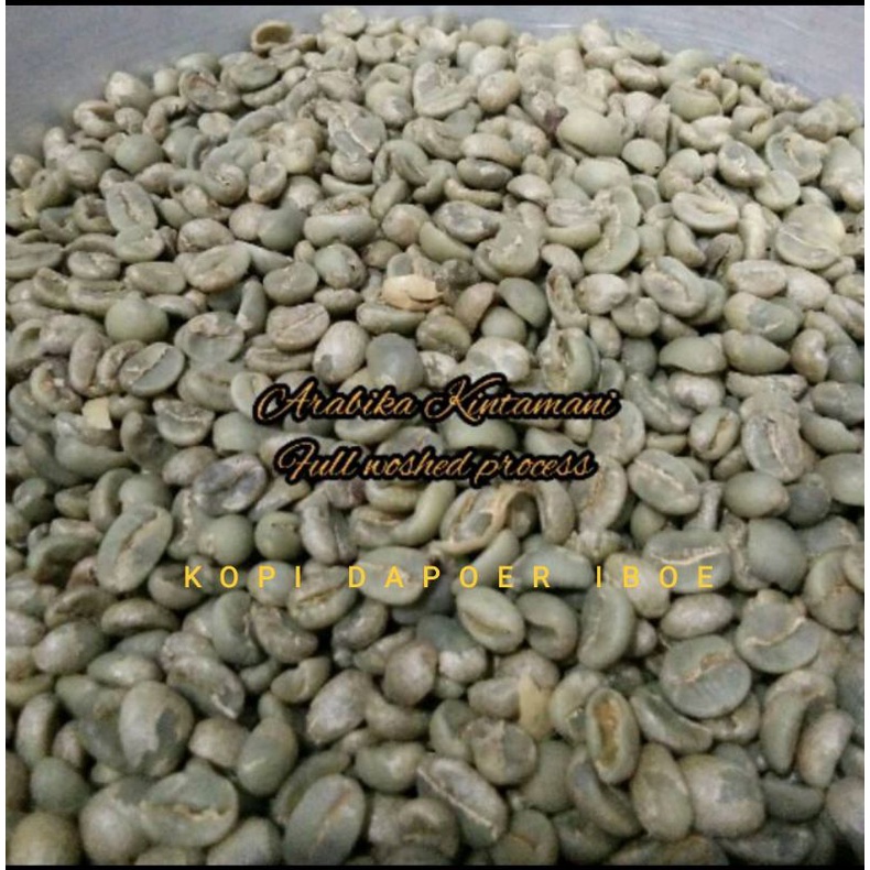 

Biji kopi green bean arabika kintamani 1kg